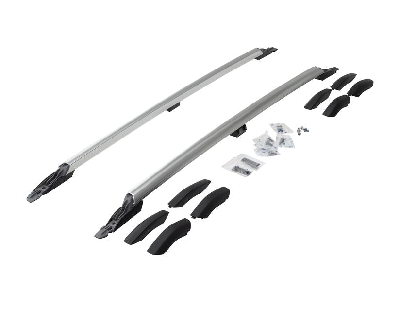 Barres De Toit Longitudinales OMAC Pour Ford Tourneo Custom L1 (2012-2024) – Alu Noir, 75 Kg