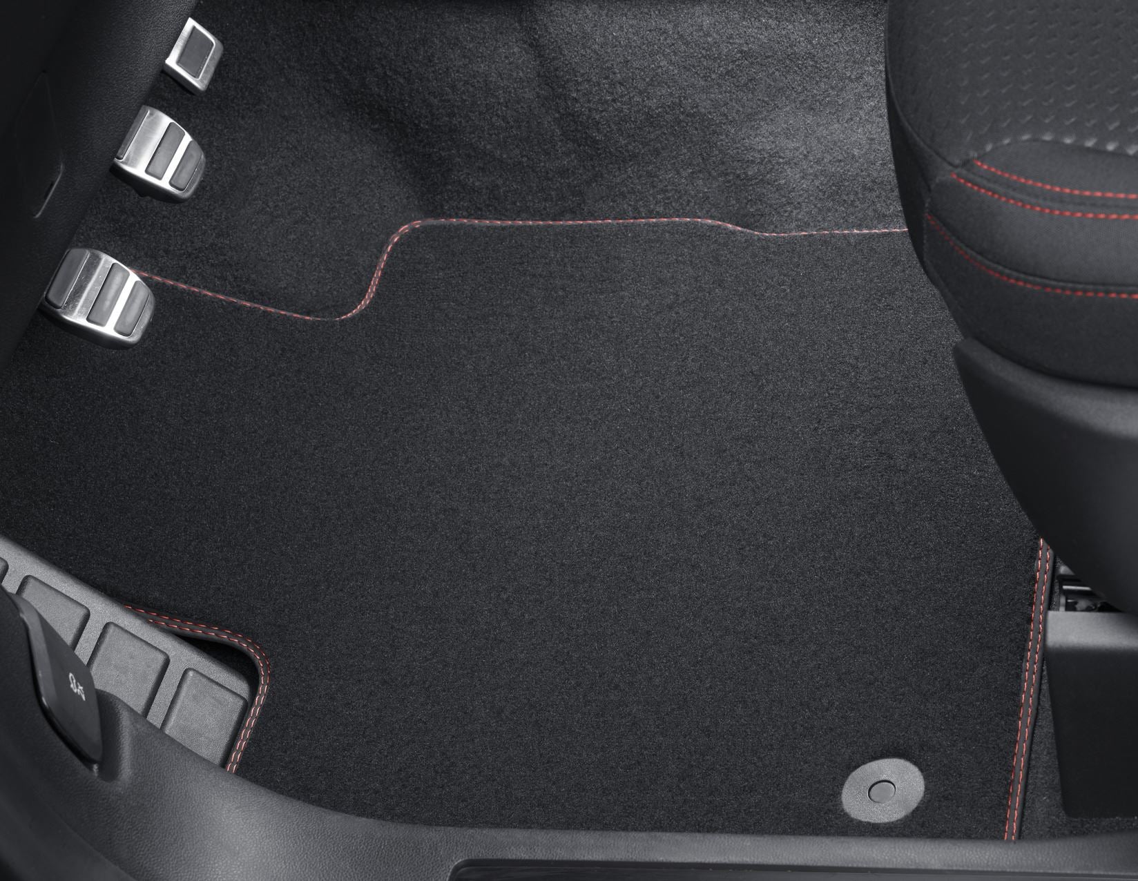 Tapis De Sol Velours Noir J&J Automotive Sur Mesure Pour Ford Kuga 2013-2019 - Antidérapant Et Renforcé
