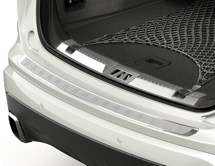 Originale Ford Edge Protection de seuil de chargement plaque profilée en acier inoxydable poli et brossé