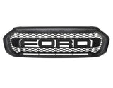 Grille avant noire avec lettrage pour Ford Ranger 02/2019