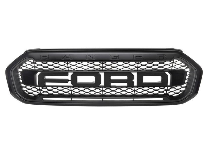 Grille avant noire avec lettrage pour Ford Ranger 02/2019