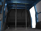 Kit de barres de verrouillage sur ressorts pour Ford Transit Custom