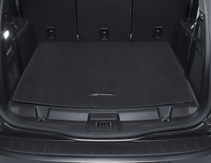 Ford Tapis de coffre noir reversible pliable garantie Ford, logo  (S-MAX 06/2015 – jusqu'à aujourd'hui)