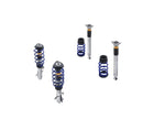 Originale Ford Focus® Kit de suspension avec ressorts hélicoïdaux sur amortisseurs acier inoxydable avec ressorts laqués en bleu Ultramarine