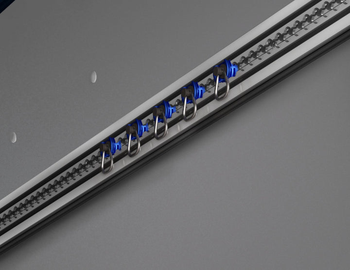 Anneaux d’arrimage du chargement bleu pour Ford Transit/Transit