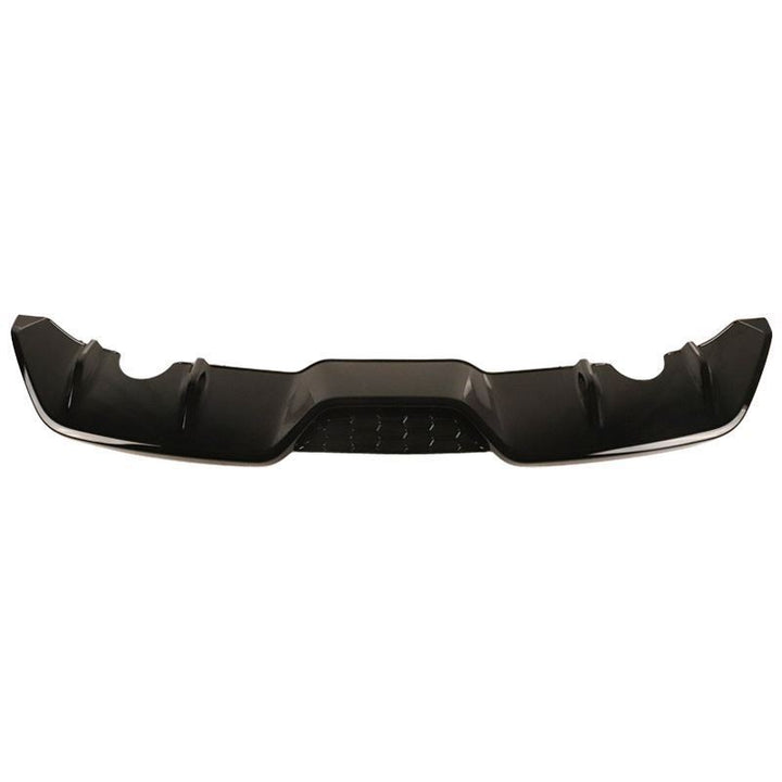 Diffuseur arrière avec splitter pour échappement simple pour Ford Focus
