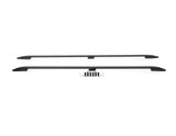 Barres de toit longitudinales noires pour Ford Tourneo/Transit Custom