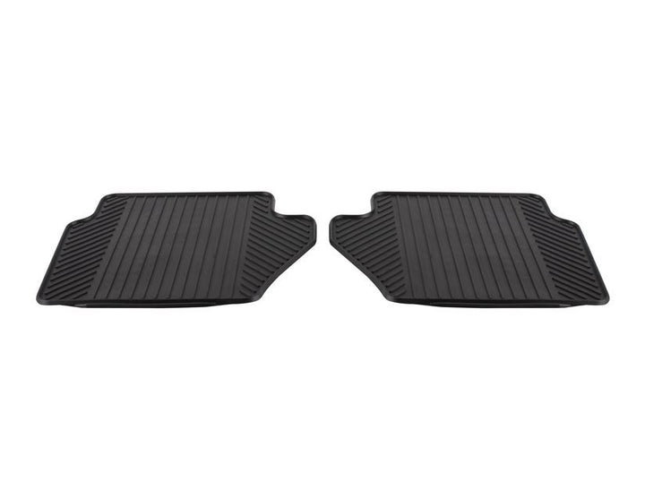Tapis de sol en caoutchouc arrière noir pour Ford Fiesta 09/2008-06/2017