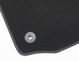 Tapis de sol en velours avant pour Ford Fiesta 11/2012-06/2017
