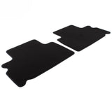 Tapis de sol en velours arrière noir pour Ford Galaxy/S-MAX