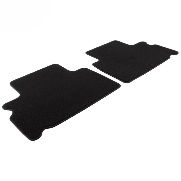 Tapis de sol en velours arrière noir pour Ford Galaxy/S-MAX