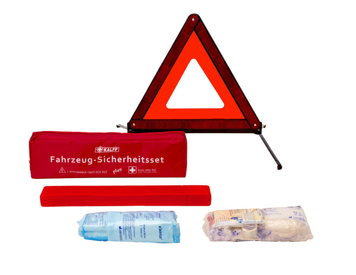 Kalff* Pack Sécurité dans un sac en nylon rouge,Standard «&nbsp;Duo&nbsp;»