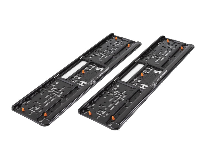 Originale Support de plaque d'immatriculation noir