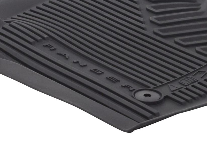 Originale Ford Ranger® Tapis de sol en caoutchouc avant et arrière,noir
