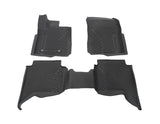 Originale Ford Ranger® Tapis de sol en caoutchouc avant et arrière,noir