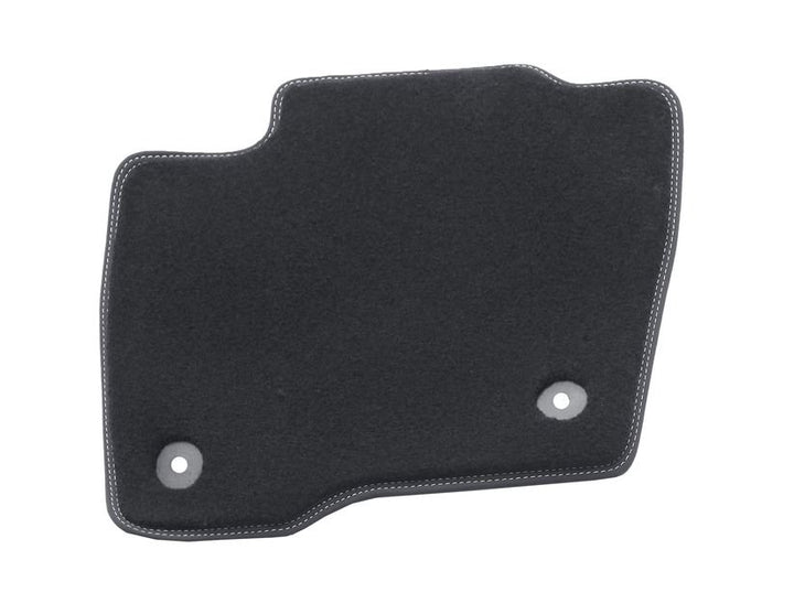 Tapis de sol velours Premium avant et arrière noirs pour Ford S-MAX