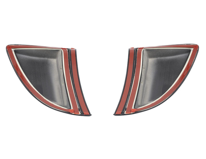 Kit d’écopes latérales noir mat pour Ford Mustang 03/2018-03/2023