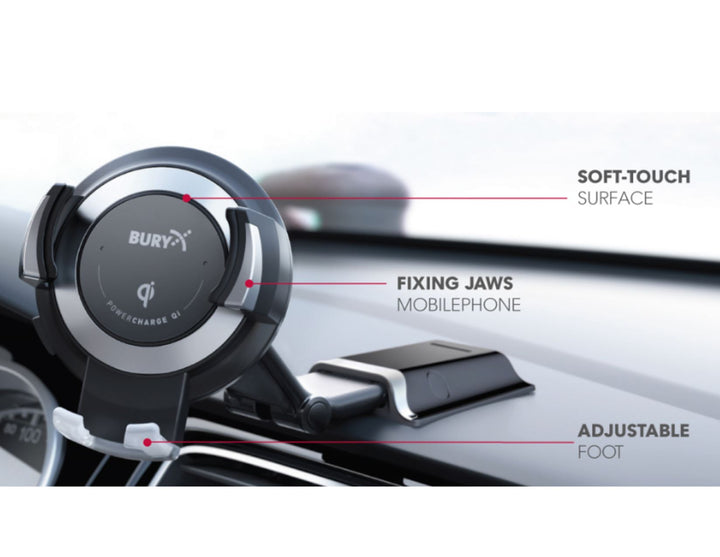 Système Bury POWERMOUNT POWERCHARGE QI