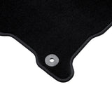 Tapis de sol en moquette avant noir pour Ford Kuga à partir de 12/2019