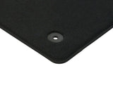Tapis de sol en moquette avant noirs pour Ford Tourneo/Transit Custom