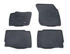 Ford Tapis de sol avant noir caoutchouc profilés, Ford Mondeo