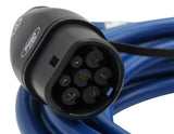 Originale Câble de recharge pour bornes de charge publiques,longueur : 10 m