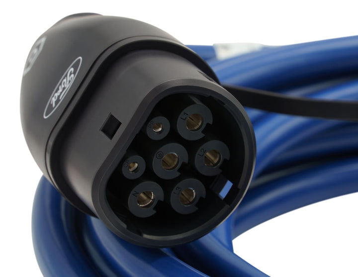 Originale Câble de recharge pour bornes de charge publiques,longueur : 10 m