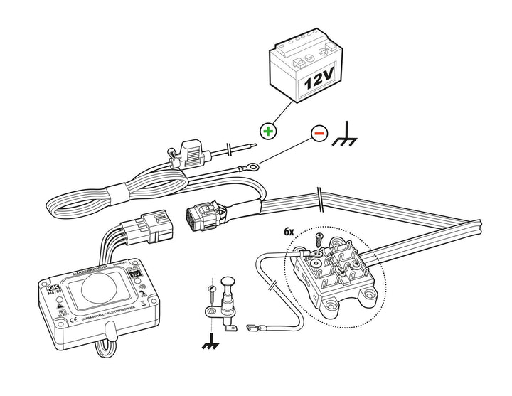 K&K* Répulsif anti-nuisibles M4700B,dispositif combiné
