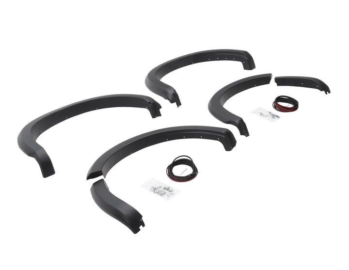 Extension de passage de roue avant et arrière noir mat pour Ford Ranger