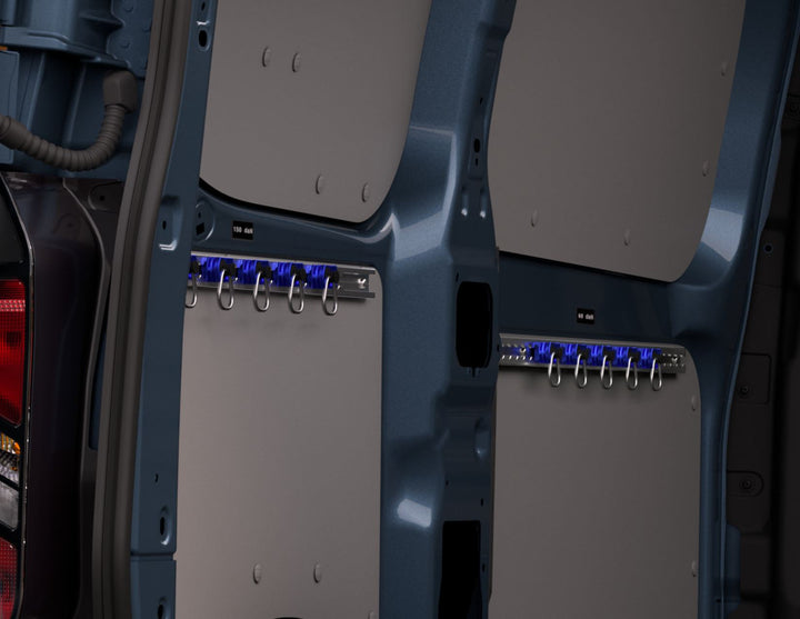 Kit de rails d’arrimage de chargement pour Ford Transit Custom