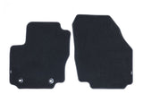 Tapis de sol en velours avant noir pour Ford Mondeo 03/2007-08/2014