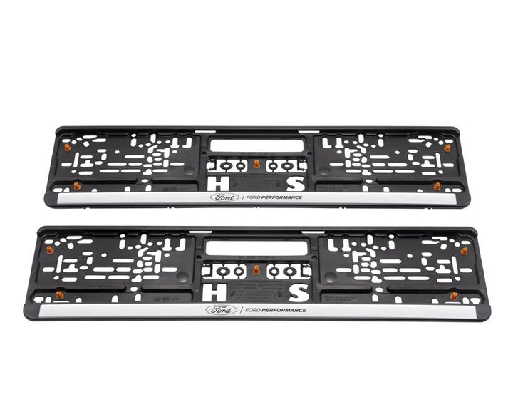 Support de plaque d'immatriculation argent Ford Performance