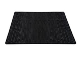 Tapis de sol en caoutchouc arrière noir pour Ford Tourneo Custom