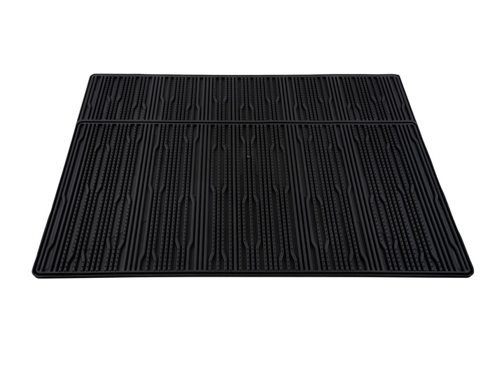 Tapis de sol en caoutchouc arrière noir pour Ford Tourneo Custom