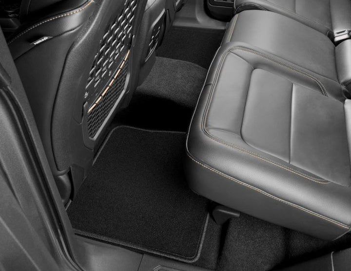 Tapis de sol en velours avant et arrière noir pour Ford Bronco