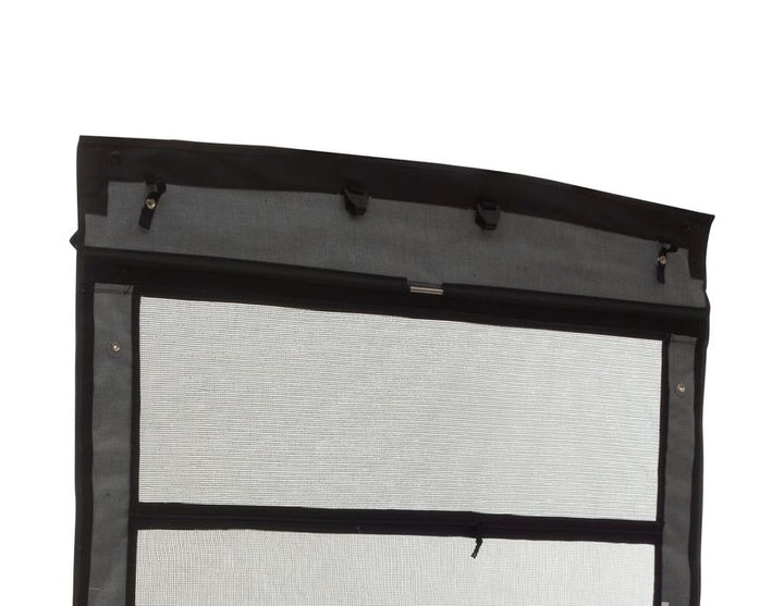 Rideau pare-soleil Bimini mailles souples noir pour Ford Bronco