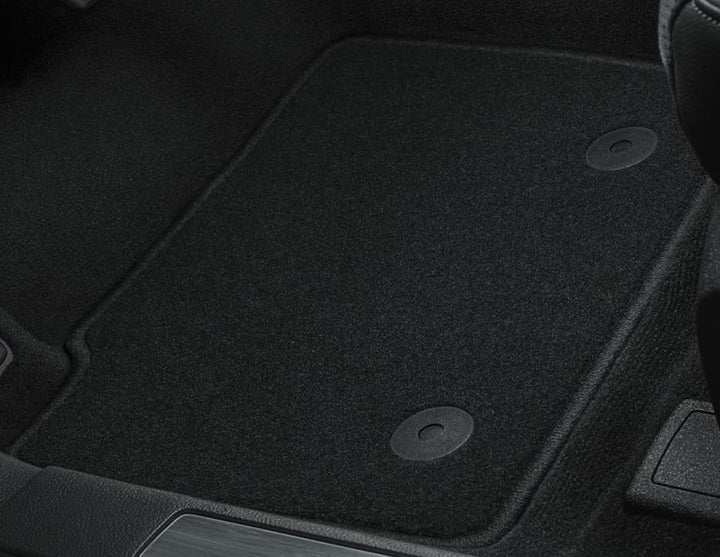 Tapis de sol en moquette avant noir pour Ford Mondeo à partir de 09/2014