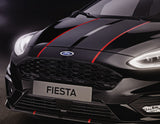 Bandes décoratives pour capot moteur pour Ford Fiesta à partir de 07/2017