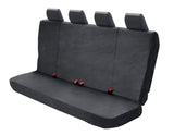 Housse de siège HDD pour banquette arrière 4 passagers noir pour Ford Transit