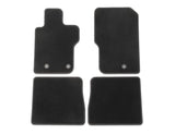 Tapis de sol en velours avant et arrière noir pour Ford Bronco