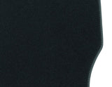 Tapis de sol en velours arrière noir pour Ford Galaxy/S-MAX