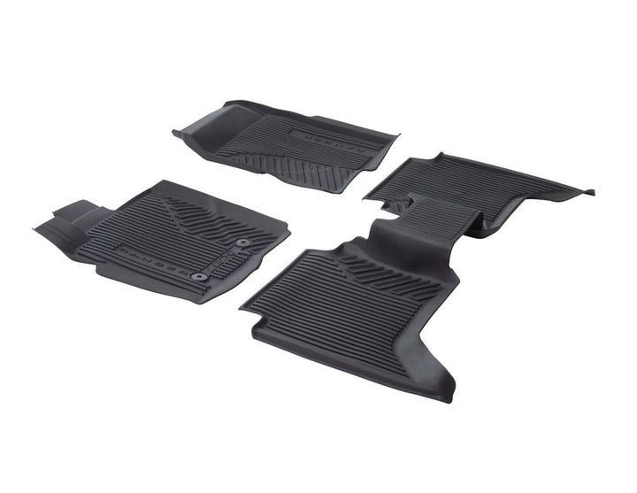 Originale Ford Ranger® Tapis de sol en caoutchouc avant et arrière,noir