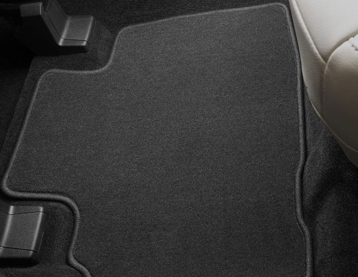 Tapis de sol en velours avant et arrière noir pour Ford Edge