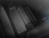 Tapis de sol en caoutchouc avant et arrière noirs pour Ford Mustang