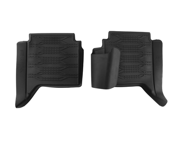 Ford Tapis de sol noir caoutchouc à rebords avant et arrière pour Ford  Ranger