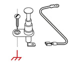 K&K* Contacteur de sécurité de capot moteur pour dispositifs répulsifs anti-nuisibles M2700, M4700, M5700N et M9300