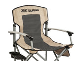 Chaise de camping ARB avec sac de transport noire et beige