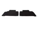 Tapis de sol en velours arrière noirs pour Ford S-MAX/Galaxy