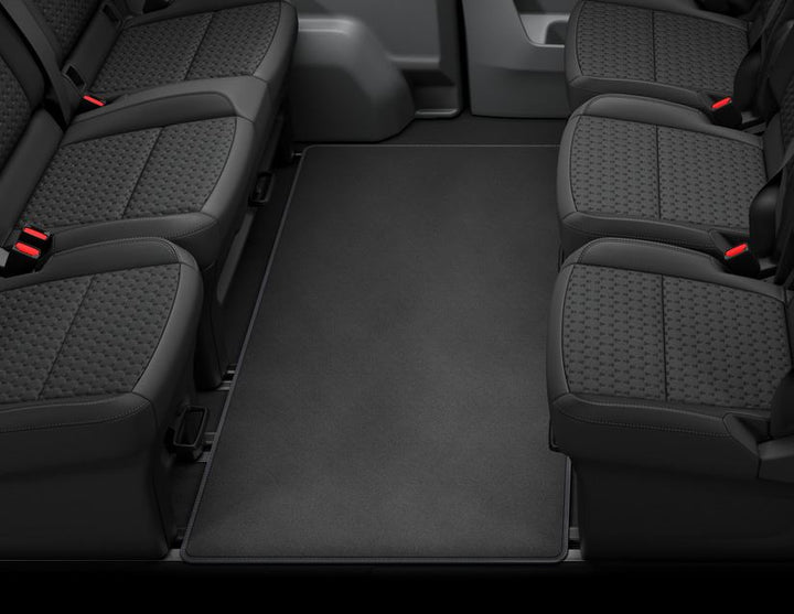 Tapis de sol en moquette arrière noir pour Ford Tourneo Custom