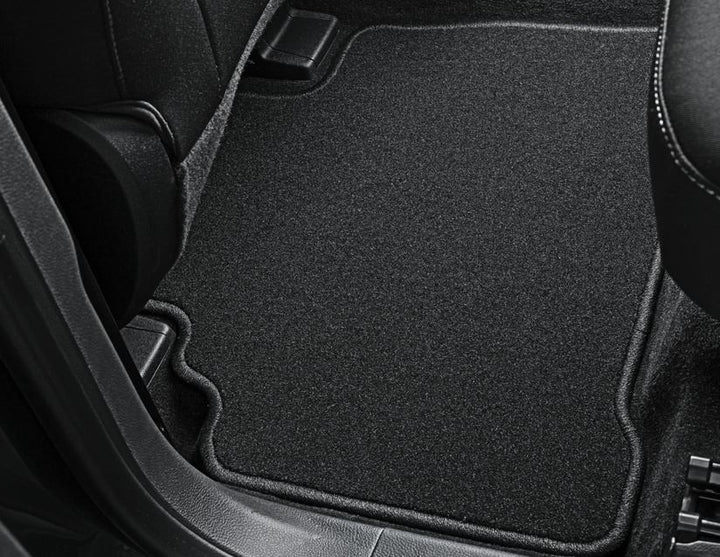 Tapis de sol en moquette arrière noirs pour Ford S-MAX/Galaxy